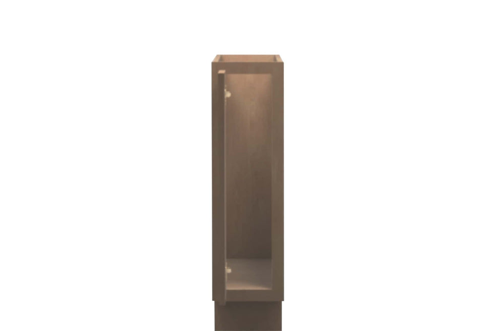 American Made Shaker RTA B09FHD Full Door Base Cabinet - Unfinished - American Made Cabinets