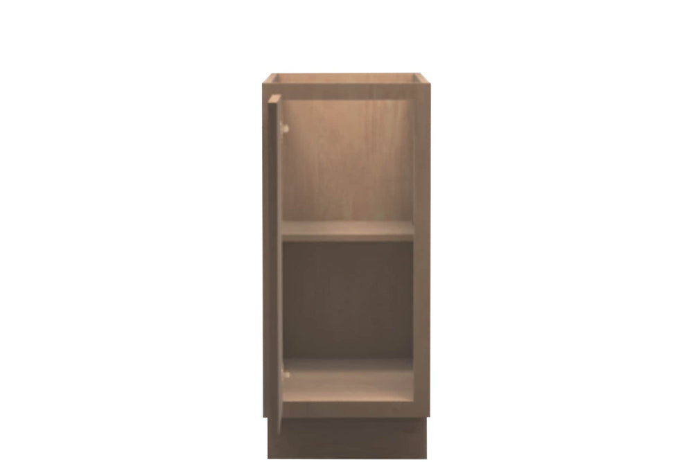 American Made Shaker RTA B15FHD Full Door Base Cabinet - Unfinished - American Made Cabinets