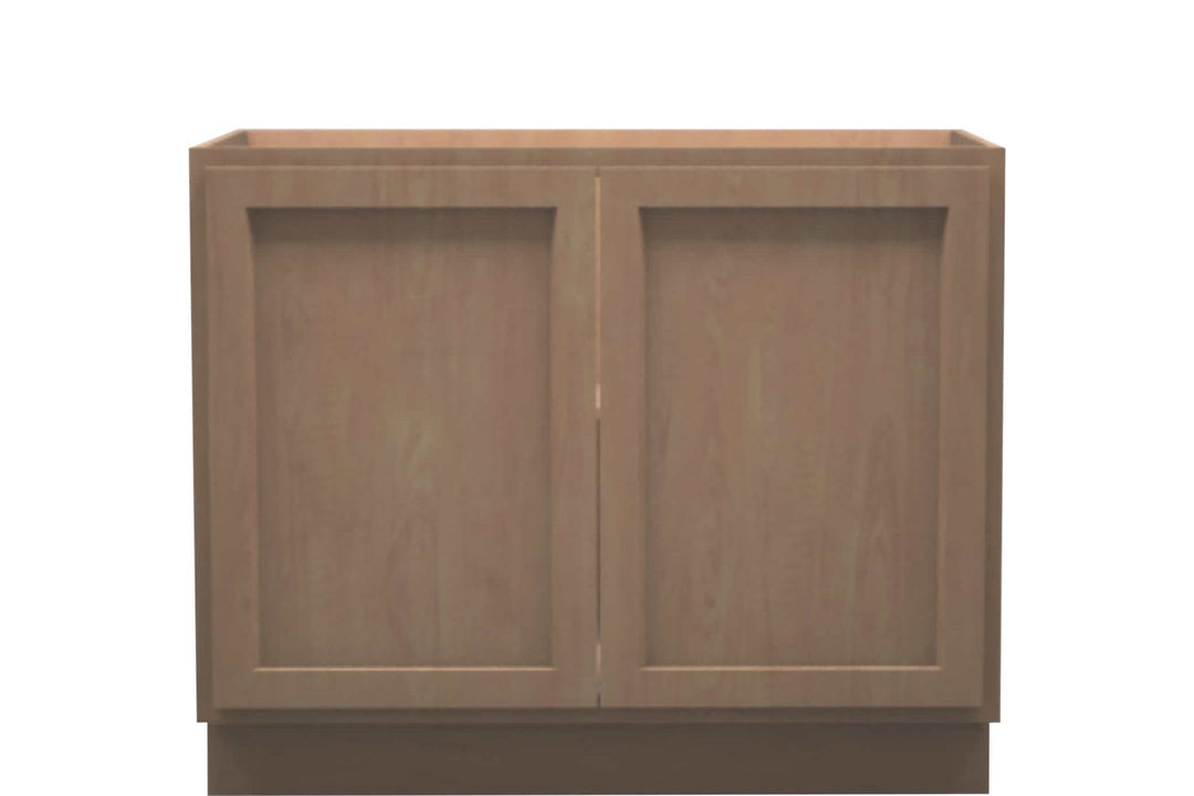 American Made Shaker RTA B42FHD Full Door Base Cabinet - Unfinished - American Made Cabinets