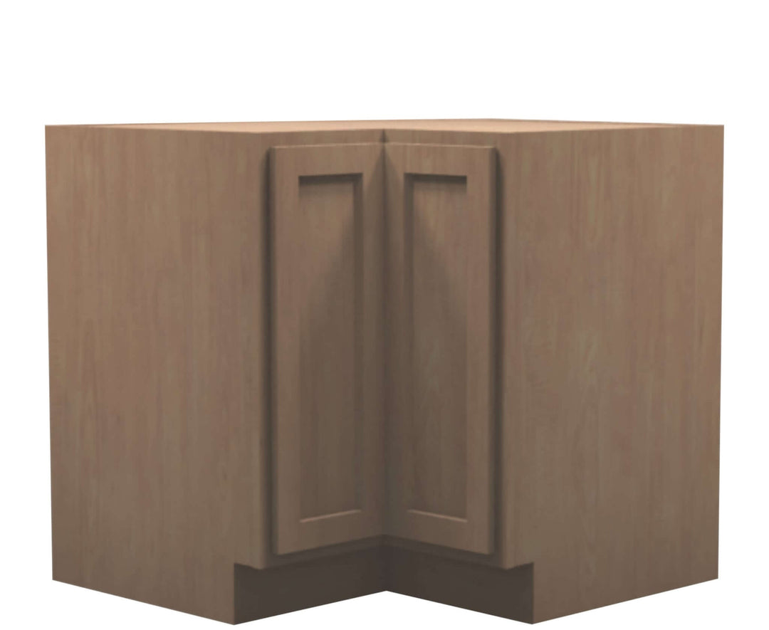 American Made Shaker RTA BCC36 Base Corner Cabinet - Unfinished - American Made Cabinets