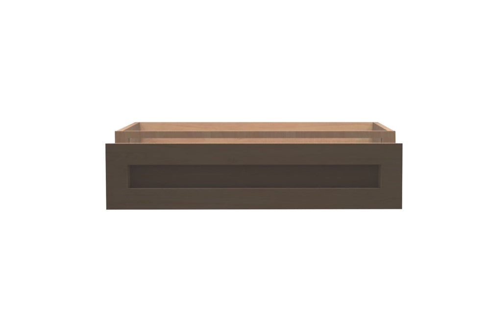 American Made Shaker RTA BDD30 Base Desk Drawer Cabinet - Unfinished - American Made Cabinets