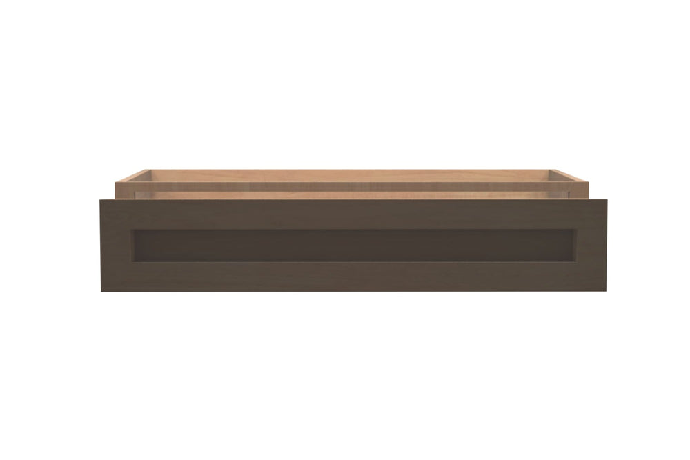 American Made Shaker RTA BDD36 Base Desk Drawer Cabinet - Unfinished - American Made Cabinets