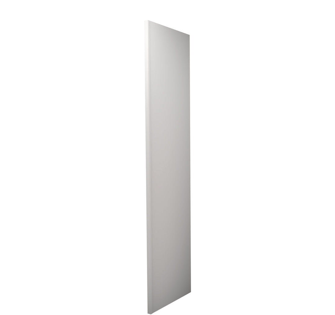 American Made Shaker RTA FP2496 Refrigerator Panel - Light Gray - American Made Cabinets