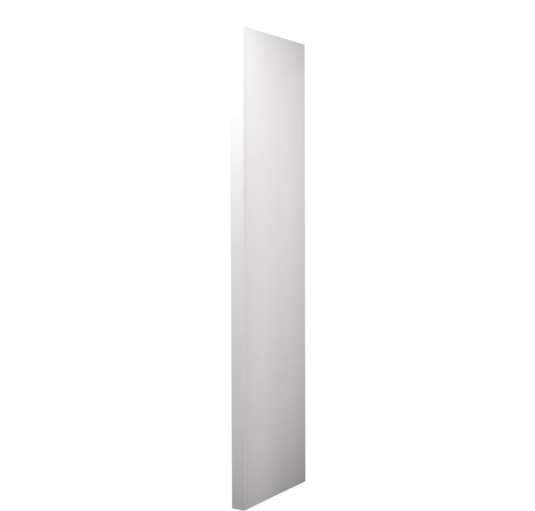 American Made Shaker RTA FP2496 Refrigerator Panel - White - American Made Cabinets