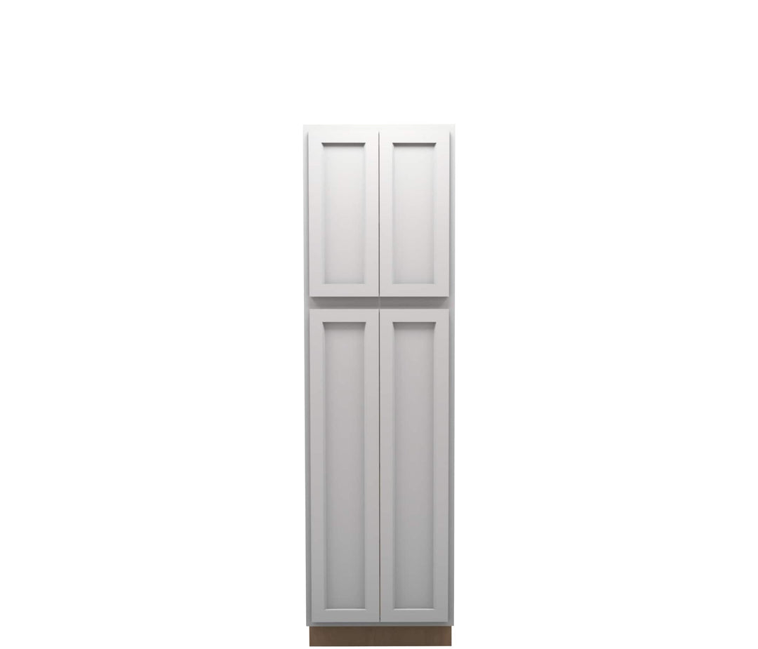 American Made Shaker RTA LC2484 Vanity Linen Cabinet - Light Gray - American Made Cabinets