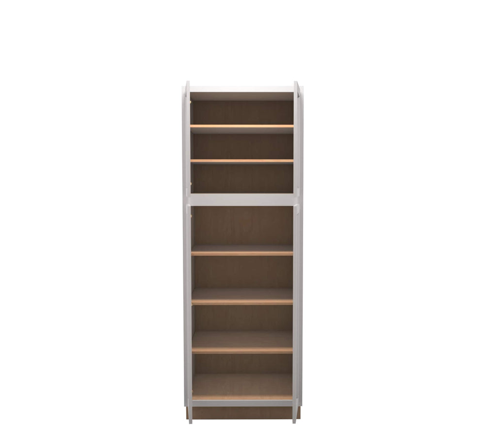 American Made Shaker RTA LC3084 Vanity Linen Cabinet - Light Gray - American Made Cabinets