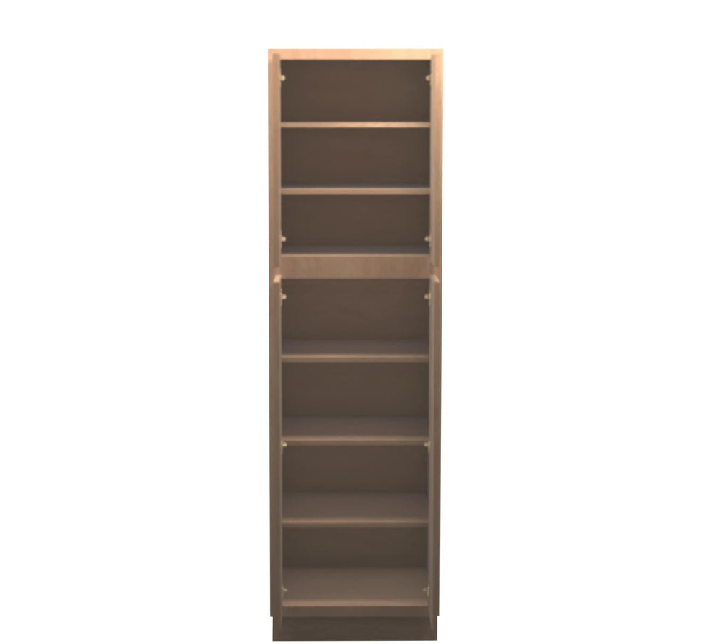 American Made Shaker RTA PC2484 Pantry Cabinet - Unfinished - American Made Cabinets