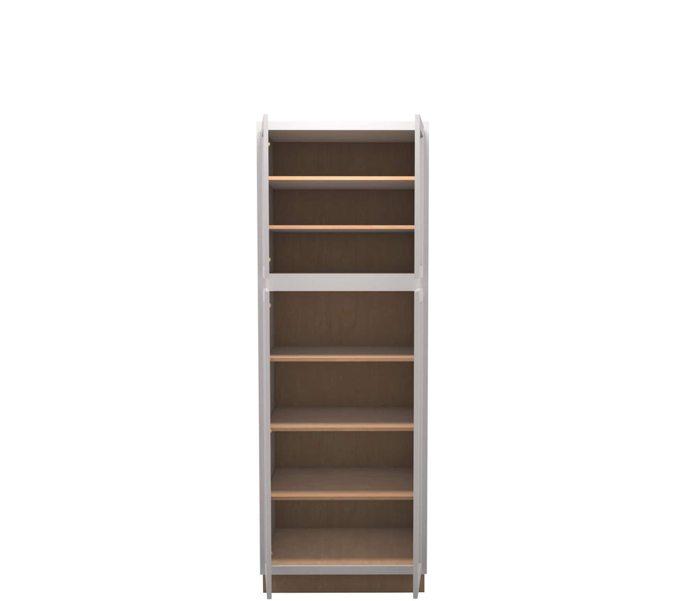 American Made Shaker RTA PC3084 Pantry Cabinet - Light Gray - American Made Cabinets