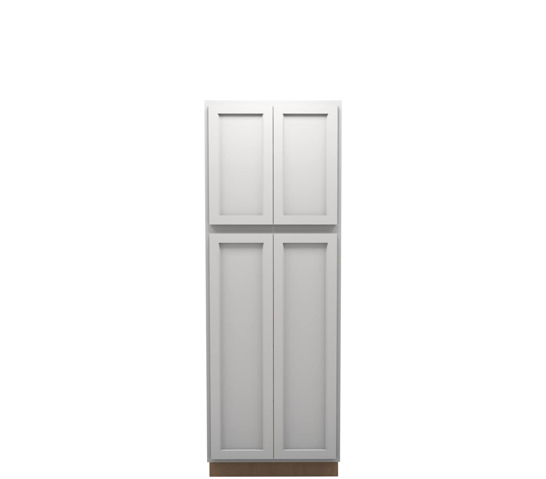 American Made Shaker RTA PC3084 Pantry Cabinet - Light Gray - American Made Cabinets