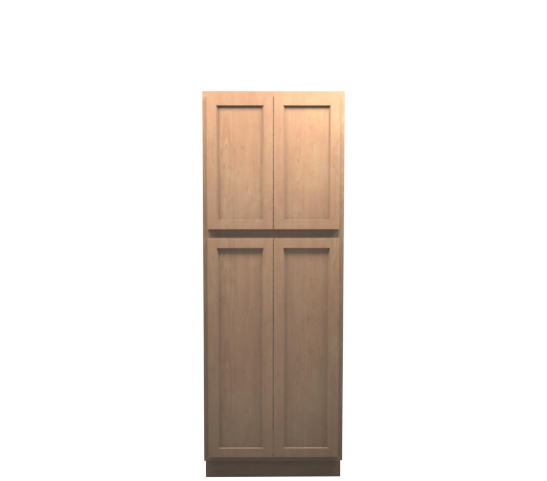 American Made Shaker RTA PC3084 Pantry Cabinet - Unfinished - American Made Cabinets