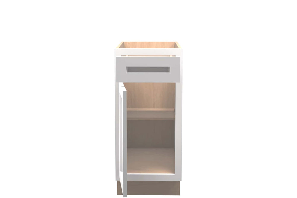 American Made Shaker RTA VB15 Vanity Base Cabinet - White - American Made Cabinets