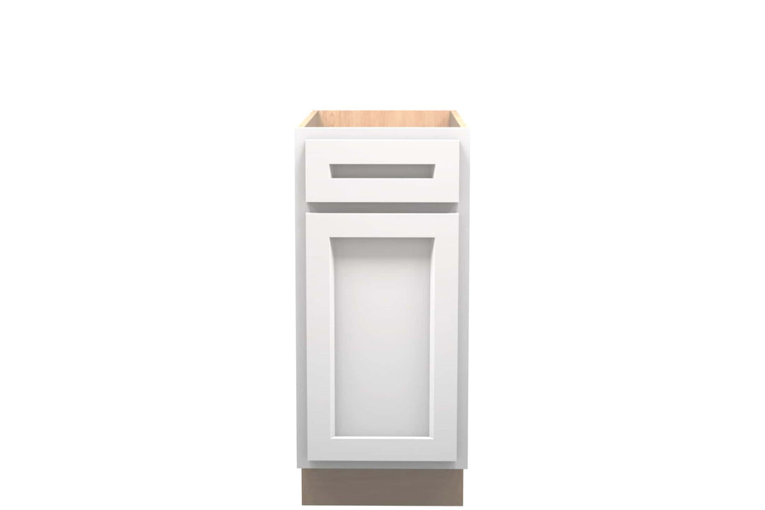 American Made Shaker RTA VB15 Vanity Base Cabinet - White - American Made Cabinets