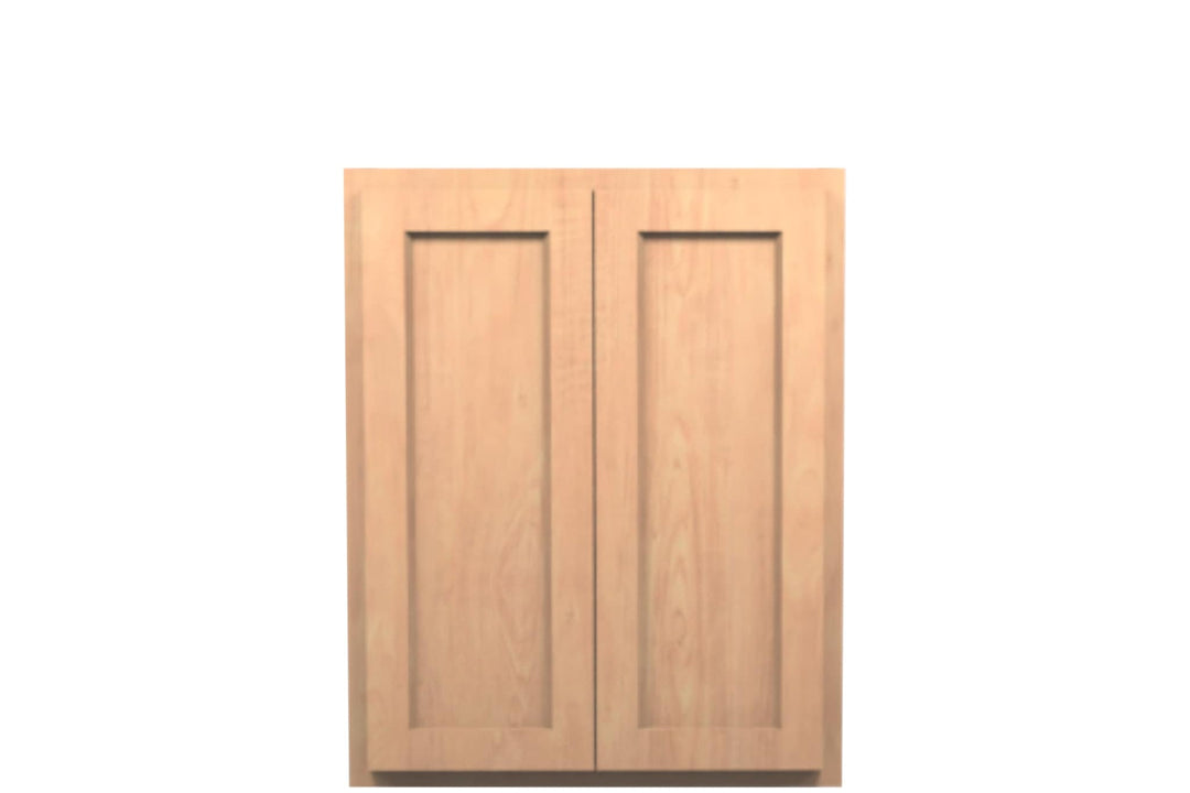 American Made Shaker RTA W2430 Wall Cabinet - Unfinished - American Made Cabinets