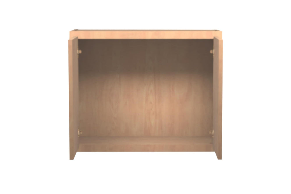 American Made Shaker RTA W3024 Wall Cabinet - Unfinished - American Made Cabinets