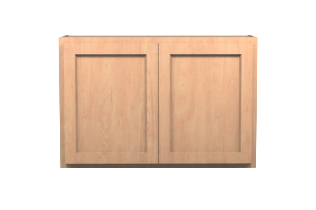 American Made Shaker RTA W3624 Wall Cabinet - Unfinished - American Made Cabinets