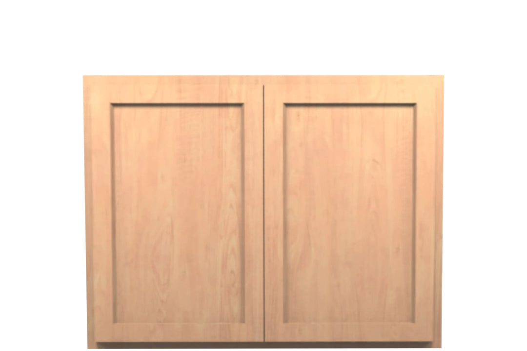 American Made Shaker RTA W3930 Wall Cabinet - Unfinished - American Made Cabinets