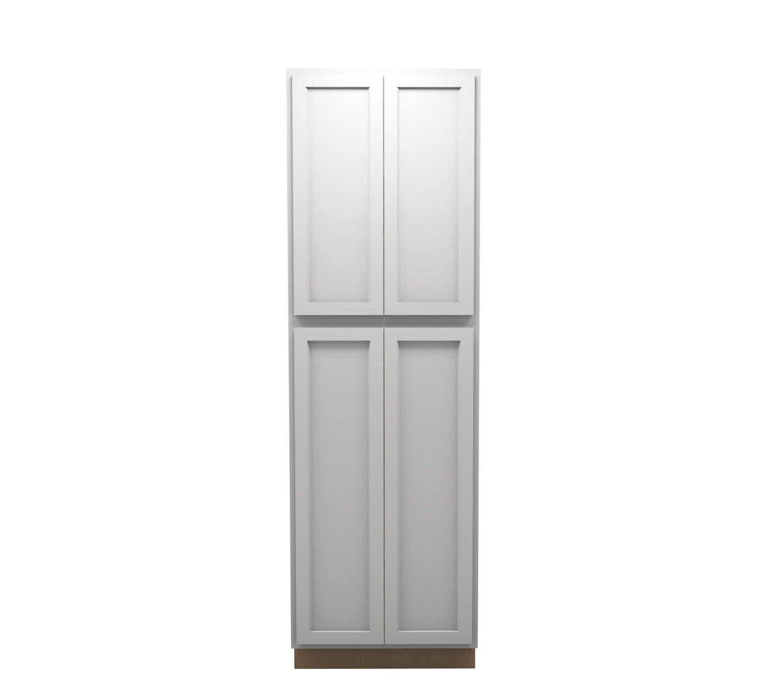 American Made Shaker RTA PC3096 Pantry Cabinet - Light Gray - American Made Cabinets