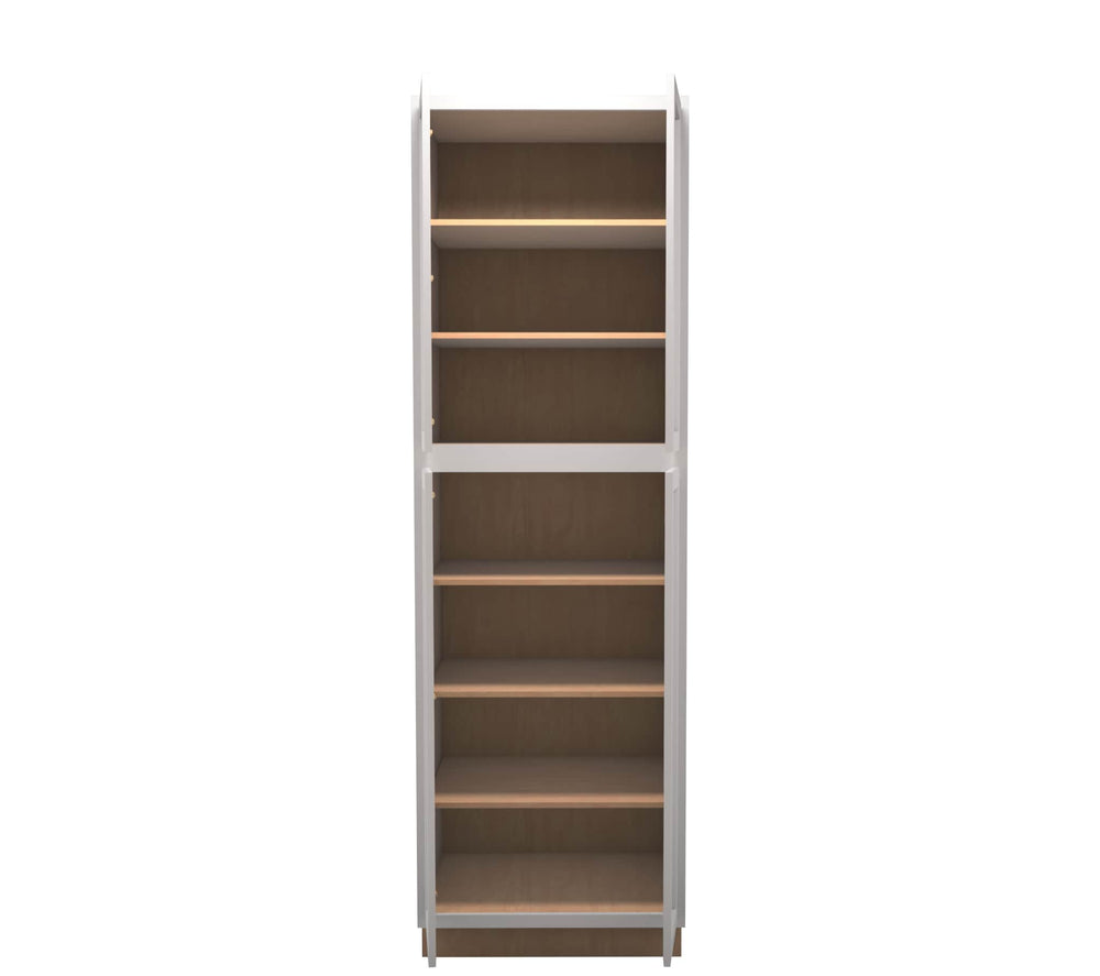 American Made Shaker RTA PC3096 Pantry Cabinet - Light Gray - American Made Cabinets