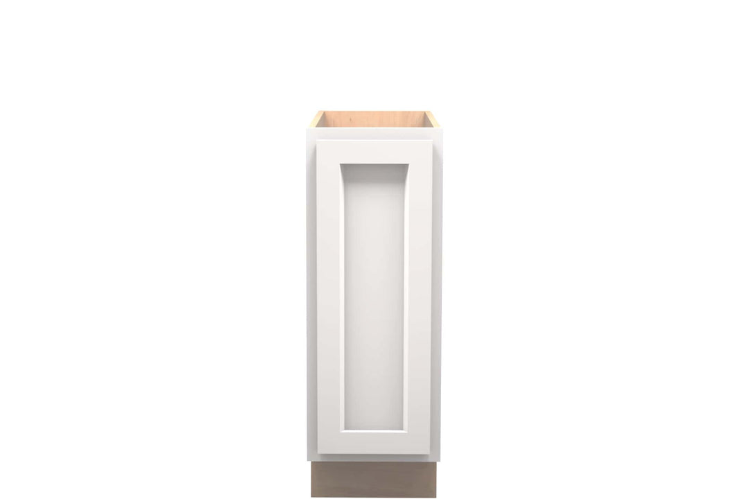 American Made Shaker RTA VB12FHD Vanity Full Door Base Cabinet - White - American Made Cabinets