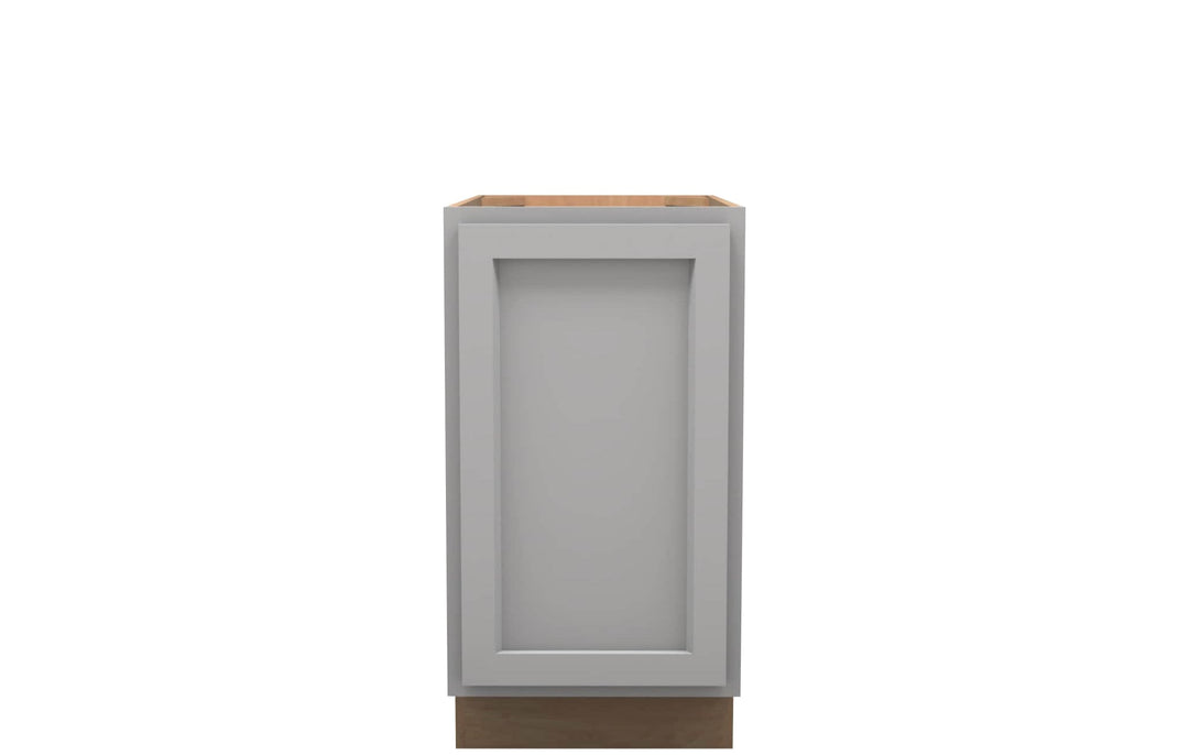 American Made Shaker RTA VB18FHD Vanity Full Door Base Cab - Light Gray - American Made Cabinets