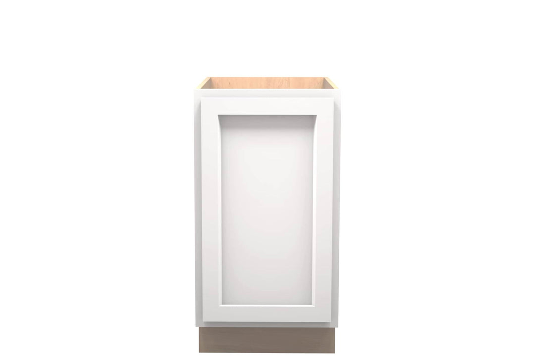 American Made Shaker RTA VB18FHD Vanity Full Door Base Cab - White - American Made Cabinets