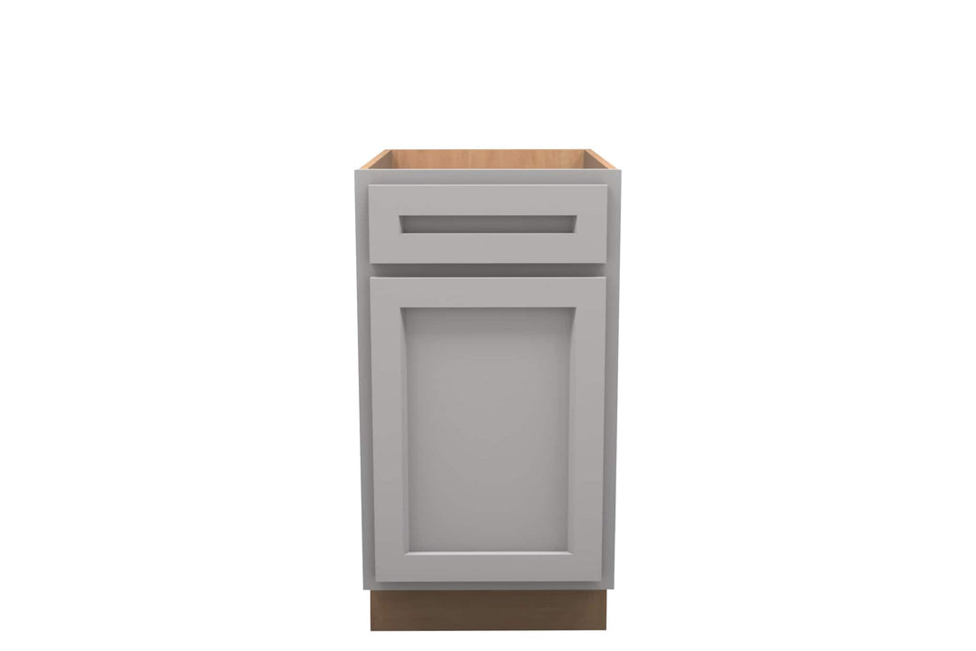 American Made Shaker RTA VB21 Vanity Base Cabinet - Light Gray - American Made Cabinets