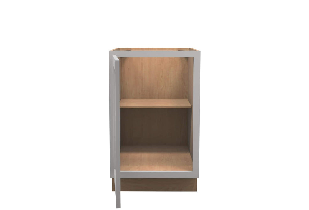 American Made Shaker RTA VB21FHD Vanity Full Door Base Cab - Light Gray - American Made Cabinets