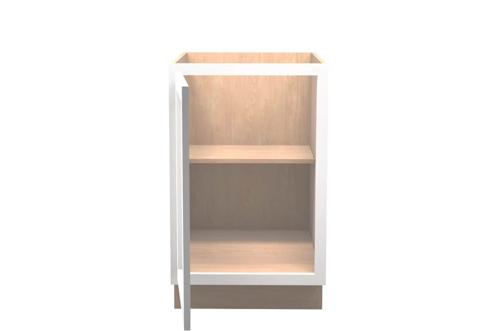 American Made Shaker RTA VB21FHD Vanity Full Door Base Cab - White - American Made Cabinets