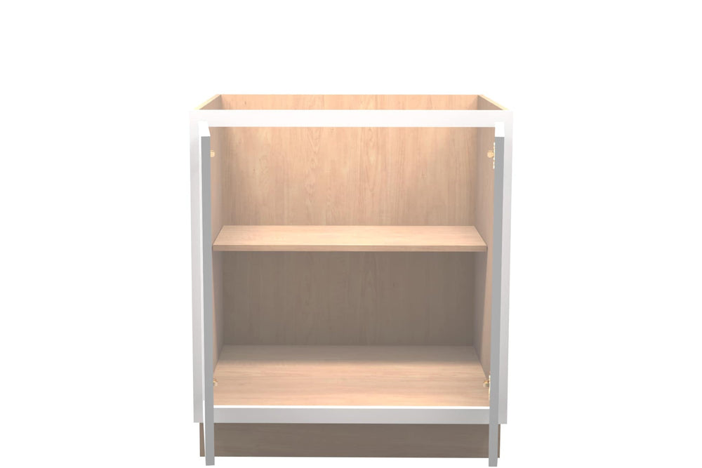 American Made Shaker RTA VB27FHD Vanity Full Door Base Cab - White - American Made Cabinets