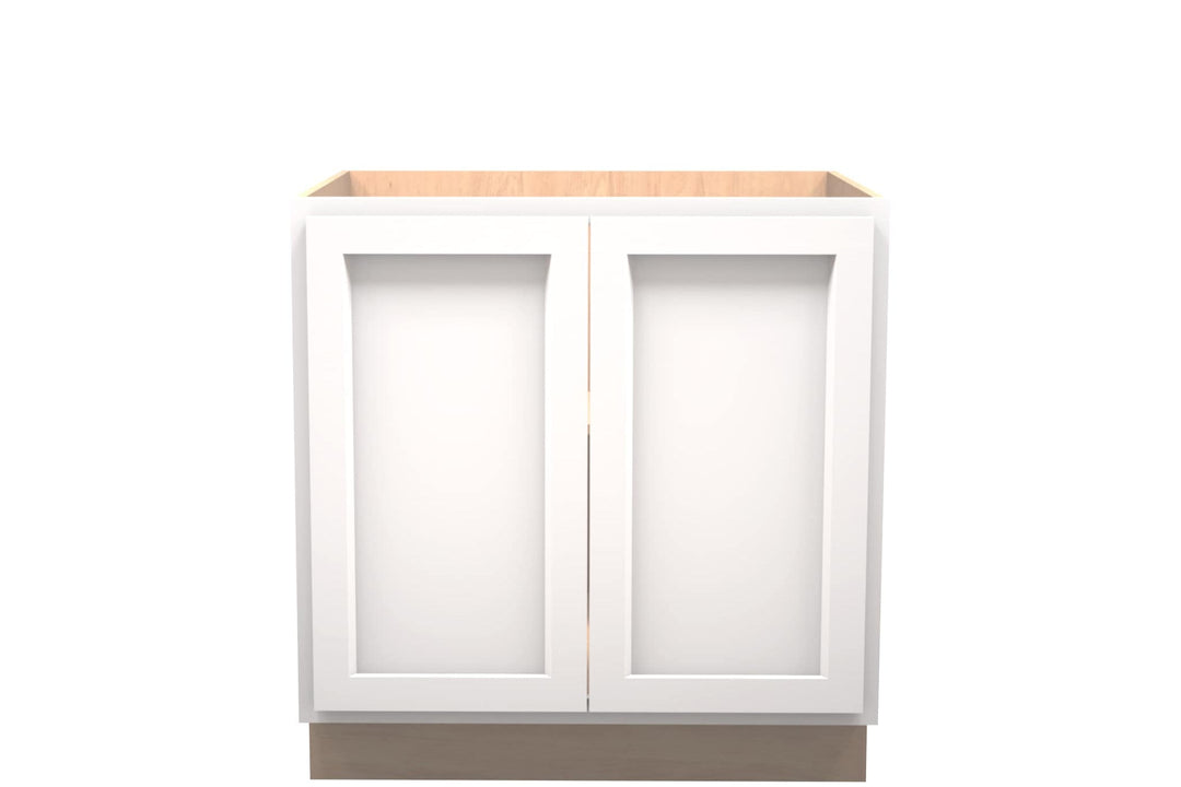 American Made Shaker RTA VB30FHD Vanity Full Door Base Cab - White - American Made Cabinets
