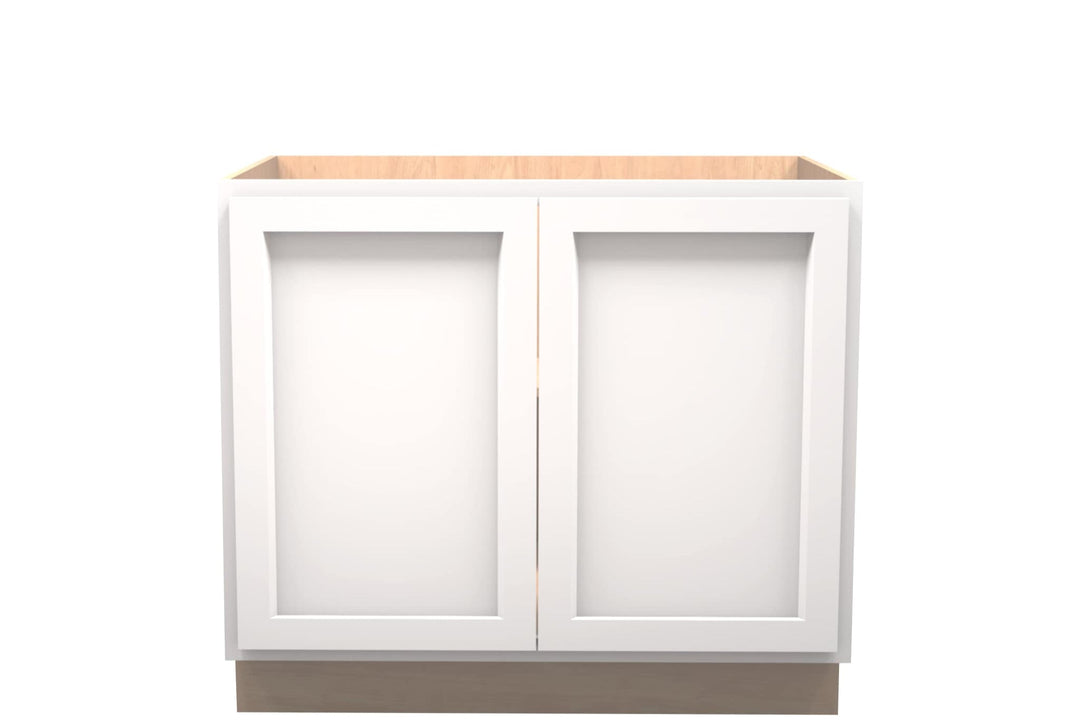 American Made Shaker RTA VB39FHD Vanity Full Door Base Cab - White - American Made Cabinets