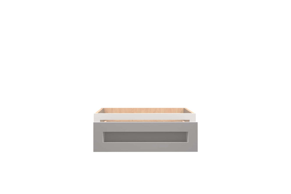 American Made Shaker RTA VDD24 Vanity Desk Drawer Cabinet - White - American Made Cabinets