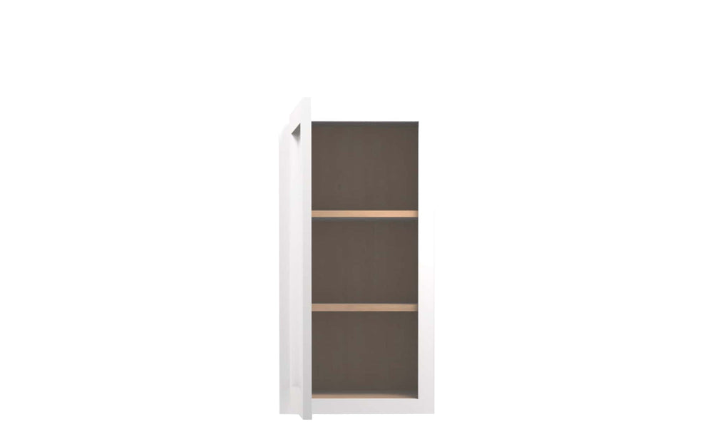 American Made Shaker RTA W1530 Wall Cabinet - White - American Made Cabinets