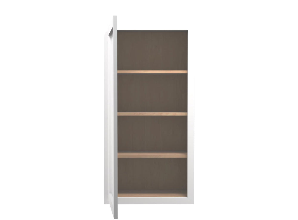 American Made Shaker RTA W2142 Wall Cabinet - White - American Made Cabinets