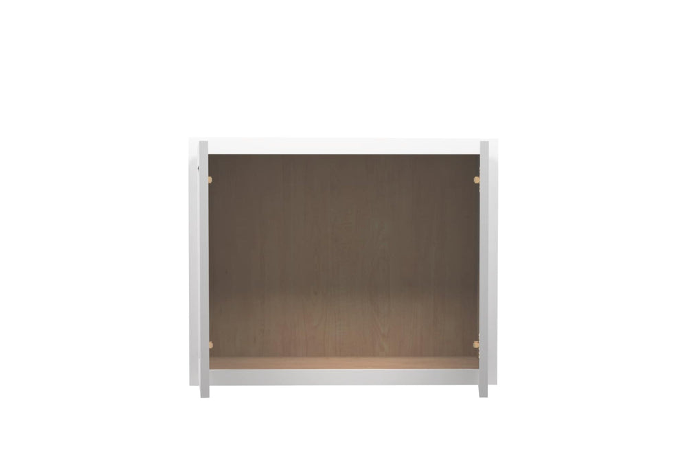 American Made Shaker RTA W3024 Wall Cabinet - White - American Made Cabinets