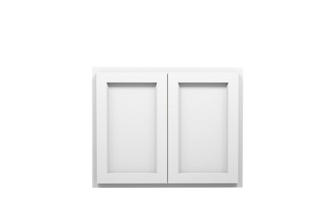 American Made Shaker RTA W302415 Wall Cabinet - White - American Made Cabinets