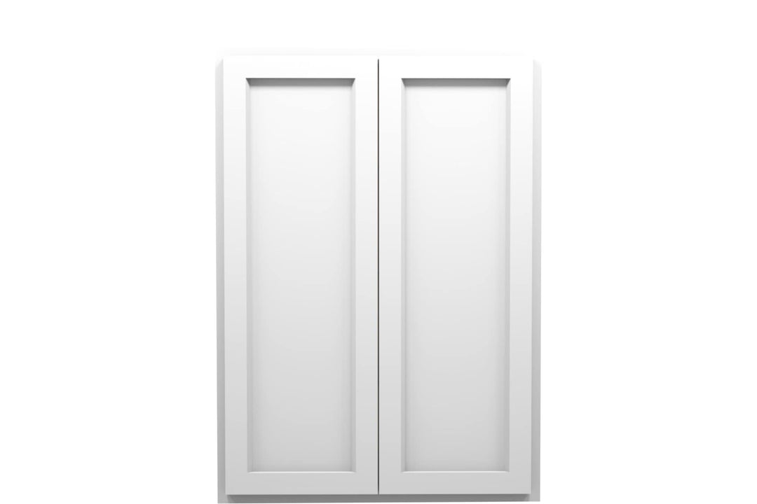 American Made Shaker RTA W3042 Wall Cabinet - White - American Made Cabinets