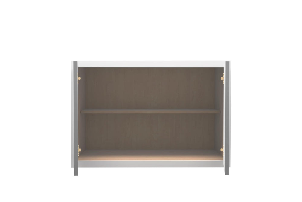 American Made Shaker RTA W362424 Wall Cabinet - White - American Made Cabinets