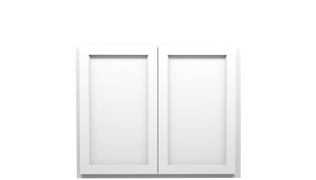 American Made Shaker RTA W3630 Wall Cabinet - White - American Made Cabinets