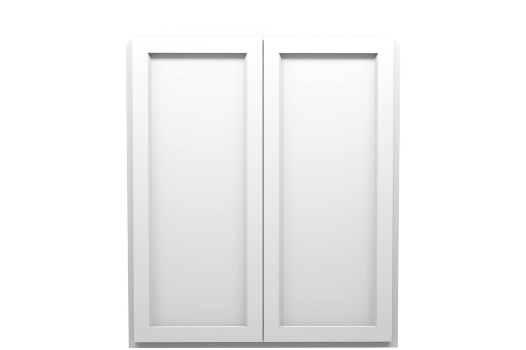 American Made Shaker RTA W3642 Wall Cabinet - White - American Made Cabinets