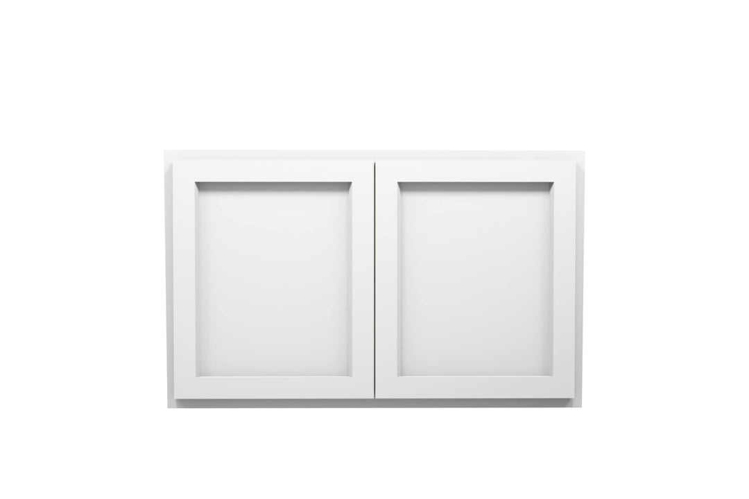 American Made Shaker RTA W3924 Wall Cabinet - White - American Made Cabinets