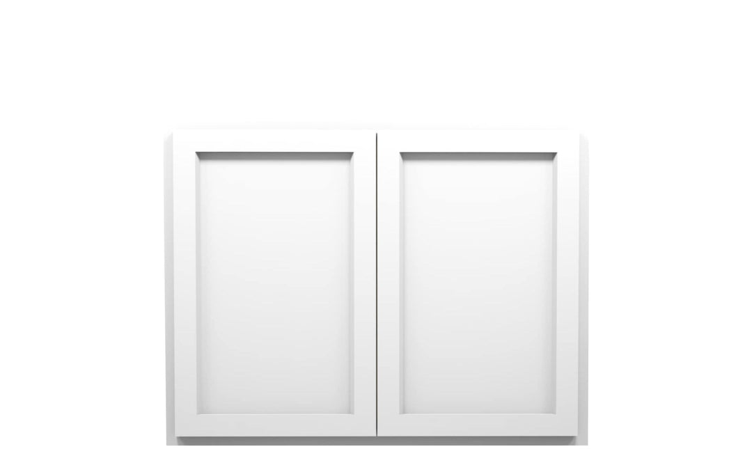 American Made Shaker RTA W3930 Wall Cabinet - White - American Made Cabinets
