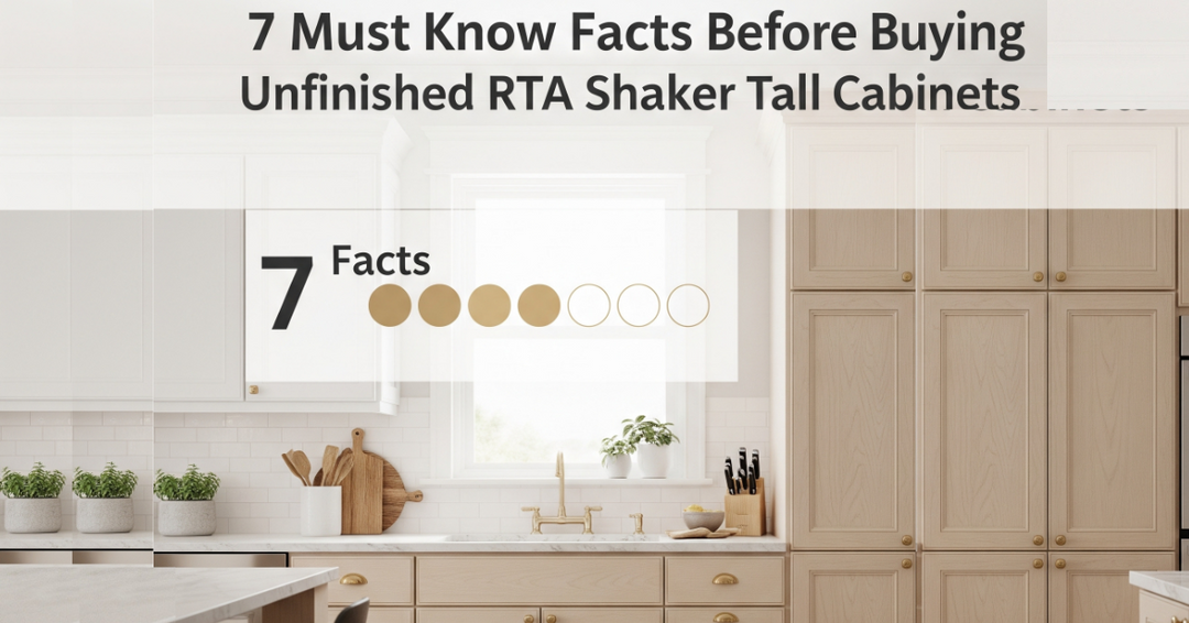 Are Unfinished RTA Shaker Tall Cabinets Worth It? 7 Key Facts Before You Buy