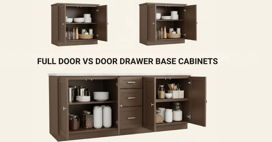 Full Door or Door Drawer Base Cabinets