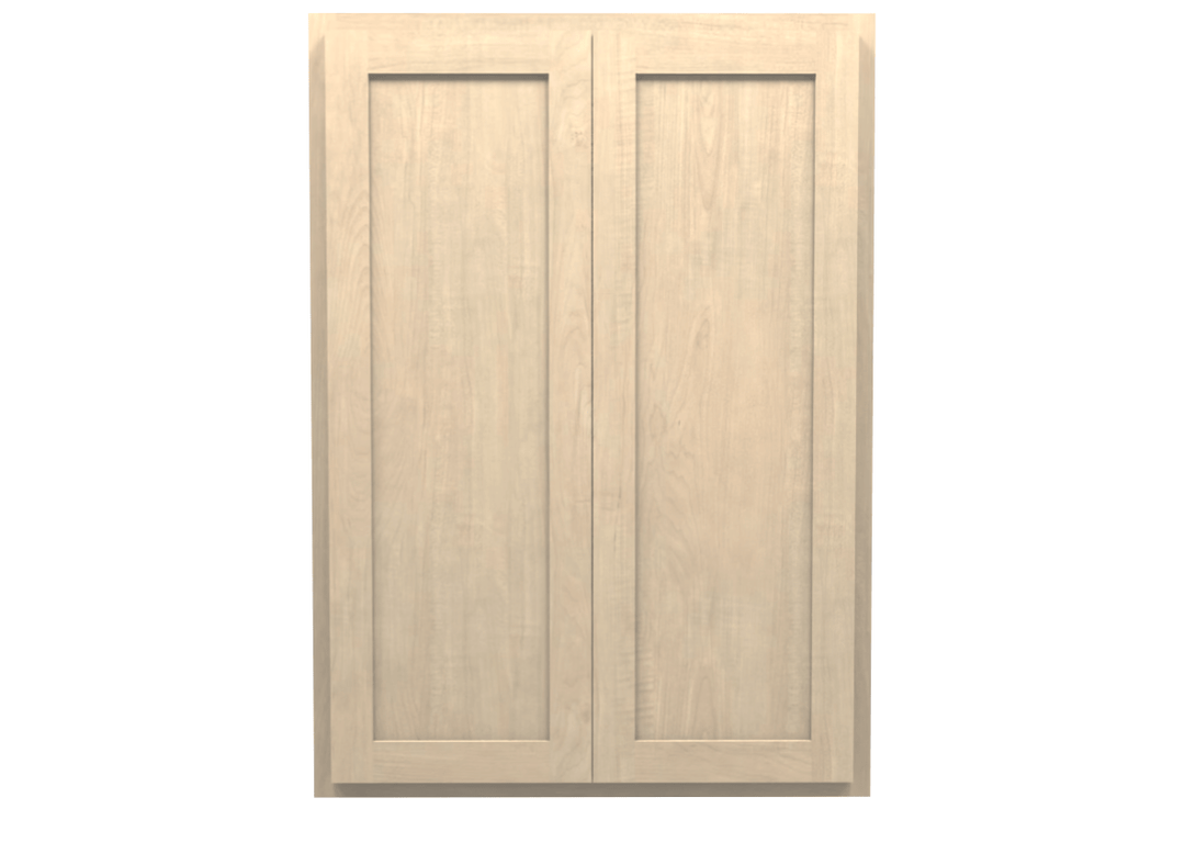 Unfinished Maple Shaker Wall Cabinet
