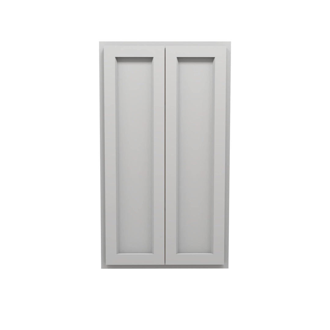 Lite Gray RTA Shaker 42" Wall Cabinets - American Made Cabinets