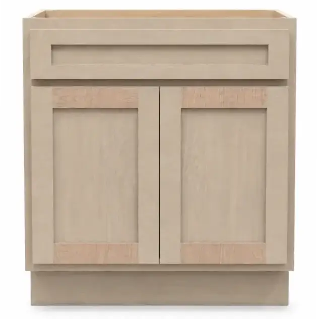 Unfinished Vanity Base Cabinet