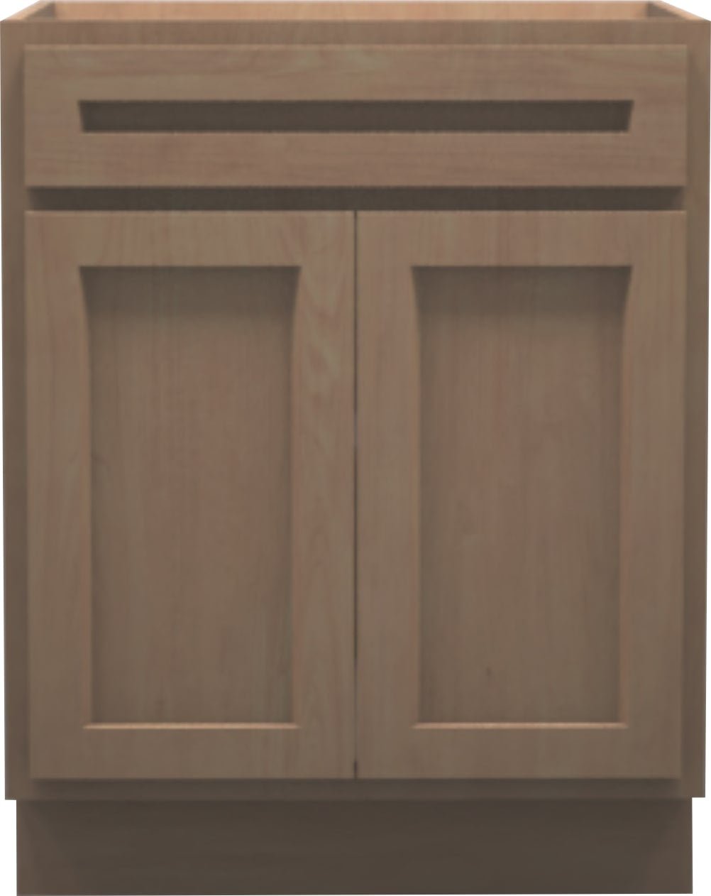 Unfinished RTA Shaker Base Cabinets - American Made Cabinets