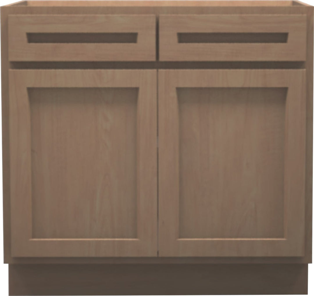 Unfinished RTA Shaker Vanity Cabinets - American Made Cabinets