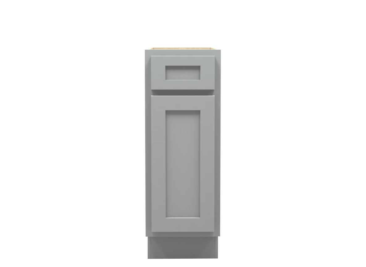 Lite Gray Shaker Base Cabinet 12